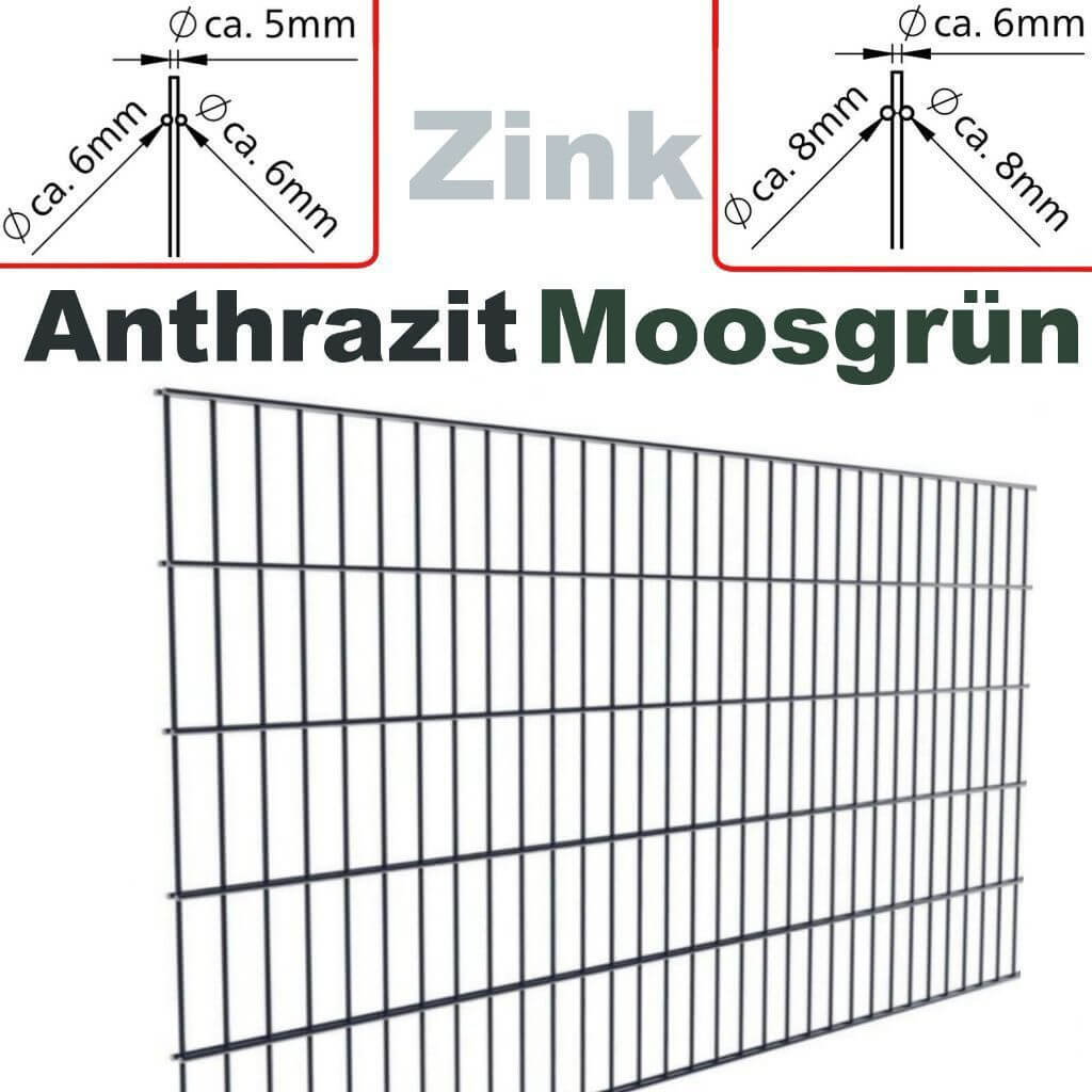 Doppelstabmattenzaun kaufen